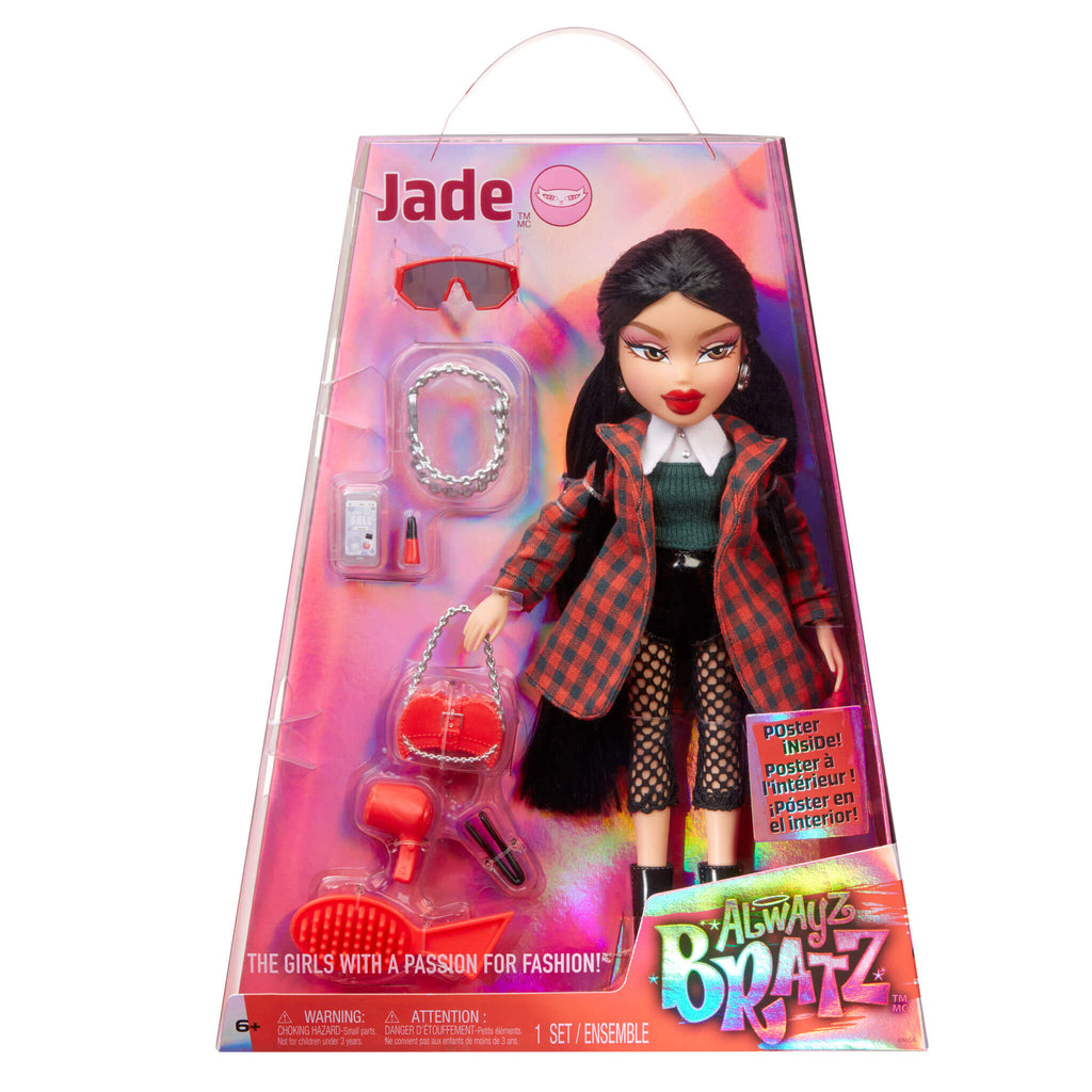 Glam Alwayz Bratz Fashion Doll - Jade