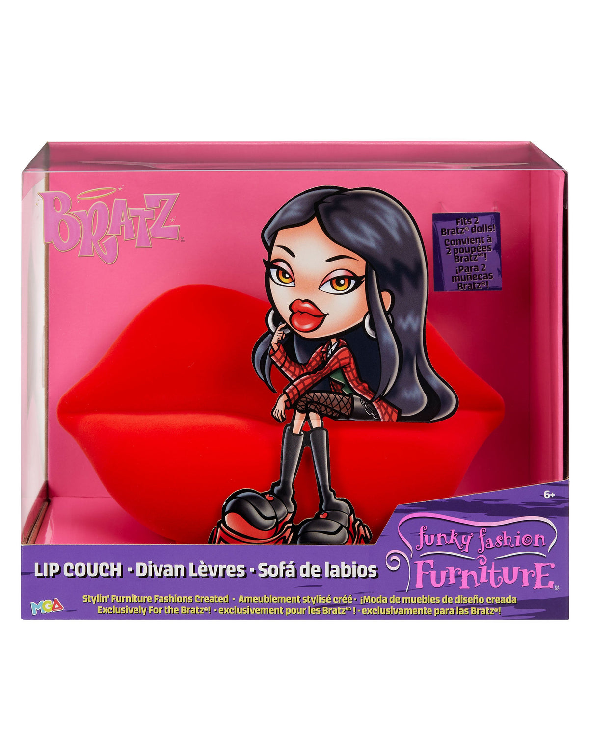 Glam Bratz Funky Fashion Furniture Lip Couch