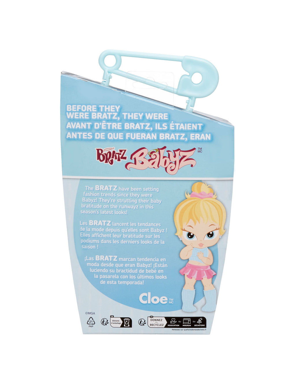 Glam Bratz Babyz Runwayz Doll - Cloe