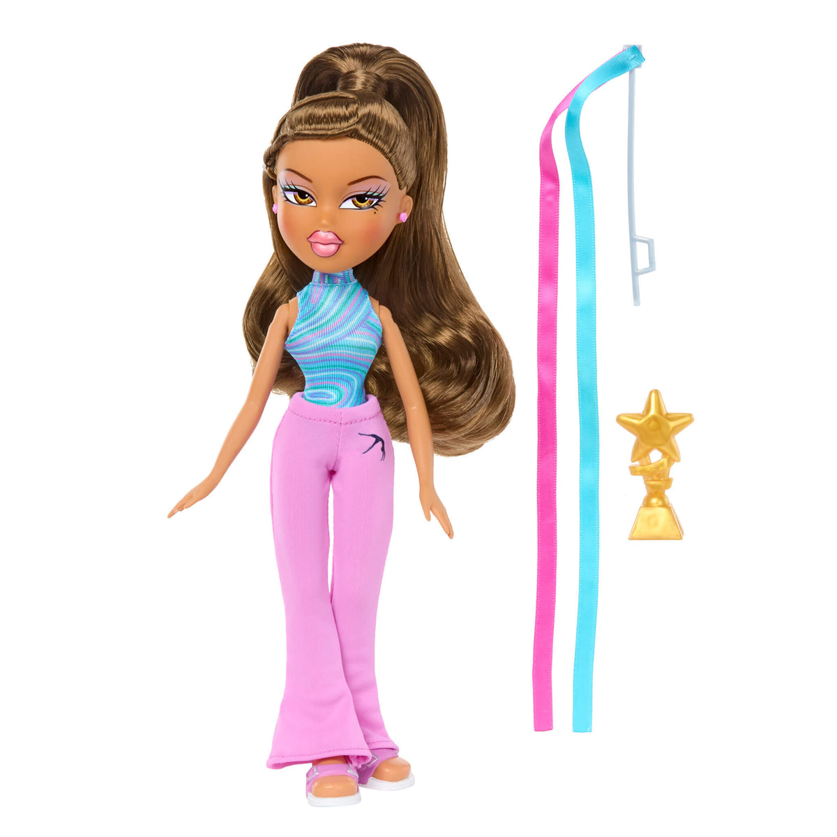 Glam Bratz Play Sportz Yasmin Fashion Doll - Gymnastics