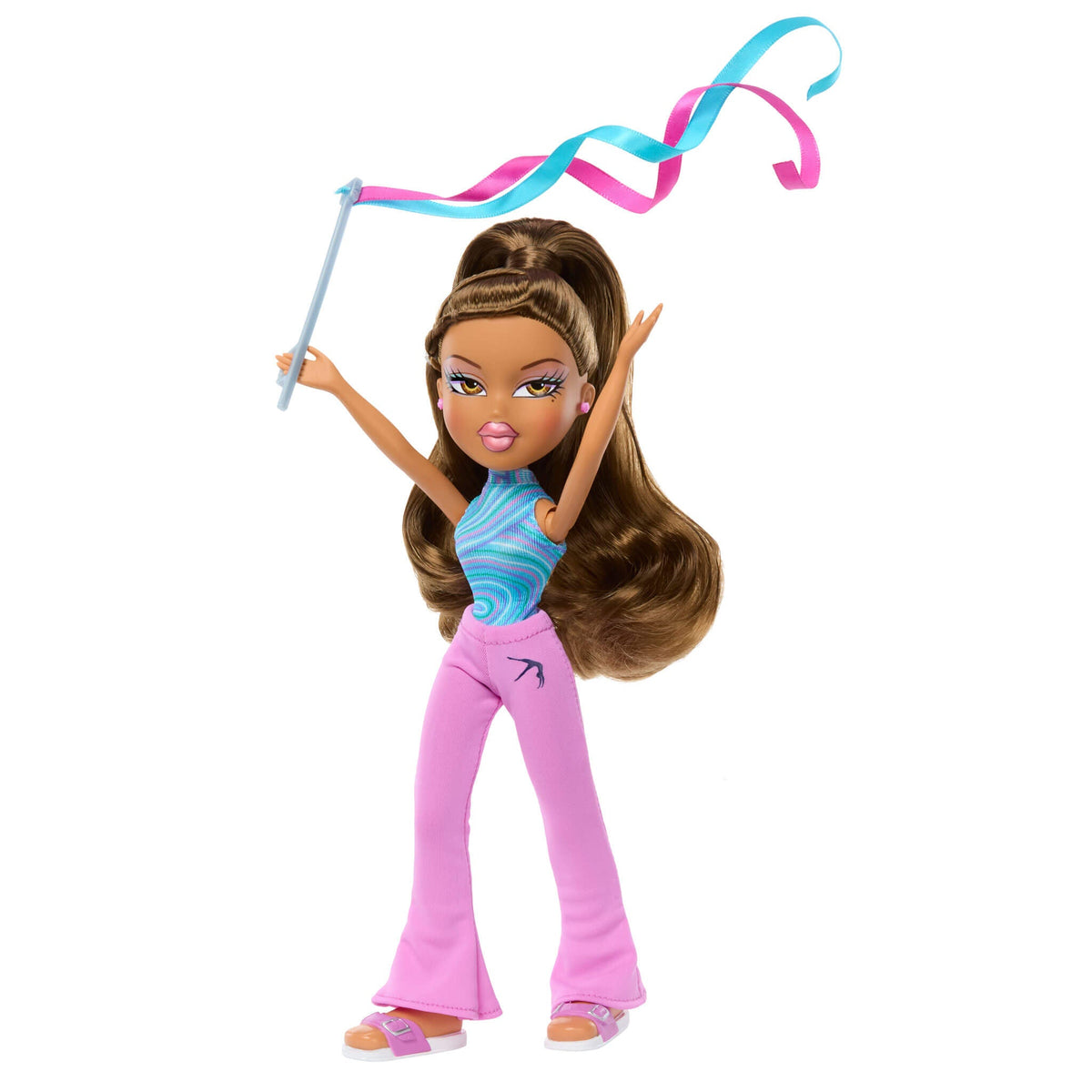 Glam Bratz Play Sportz Yasmin Fashion Doll - Gymnastics