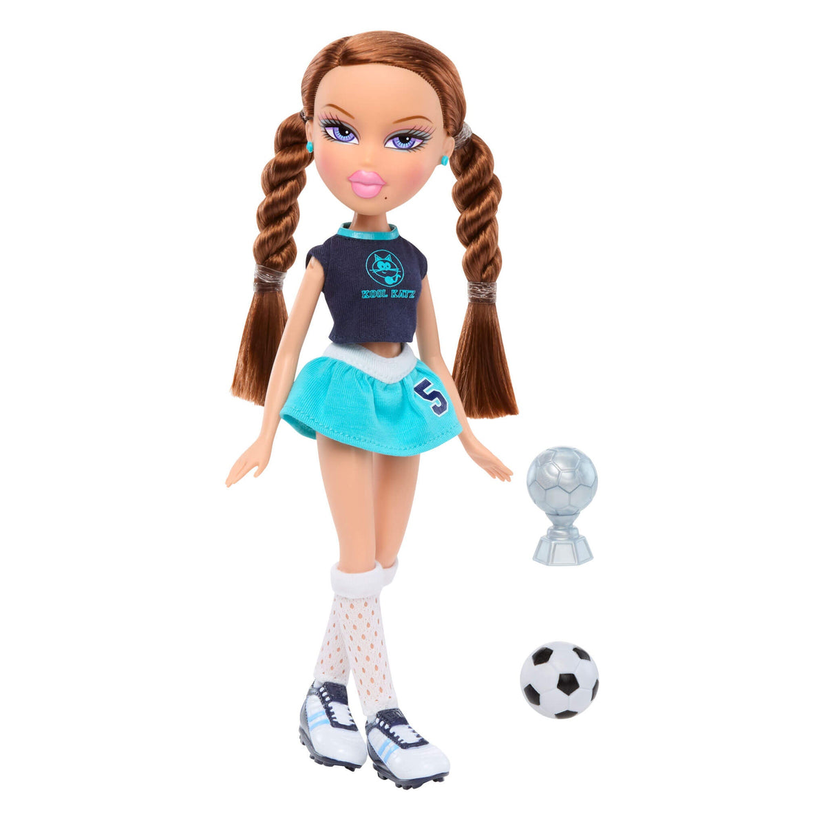 Glam Bratz Play Sportz Roxxi Fashion Doll - Soccer