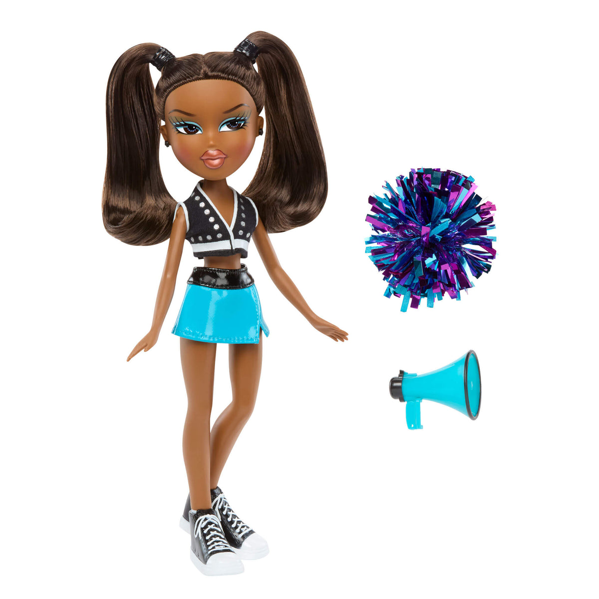 Glam Bratz Play Sportz Sasha Fashion Doll - Cheerleading