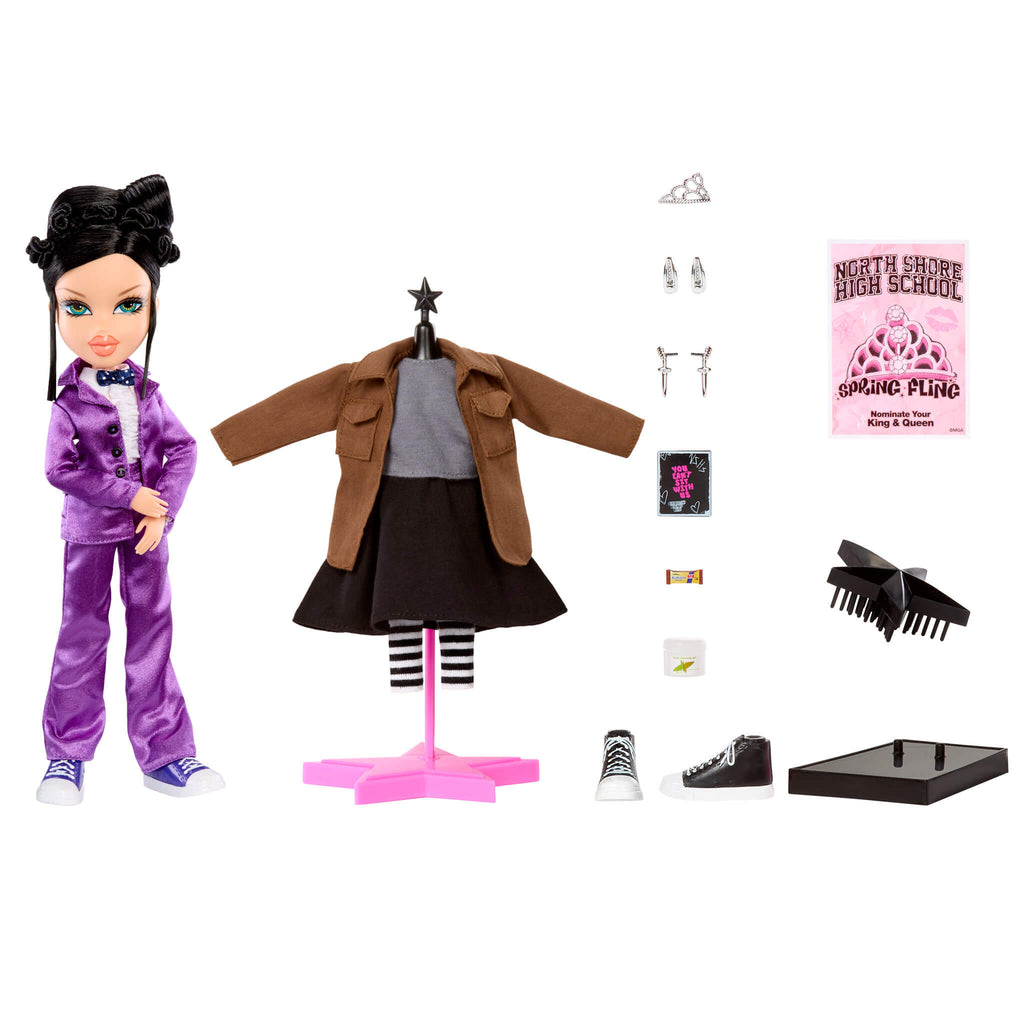 Glam Bratz x Means Girls Spring Fling Collector Dolls Bundle
