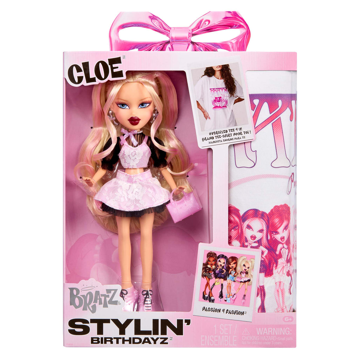 Glam Bratz Stylin Birthdayz Doll - Cloe