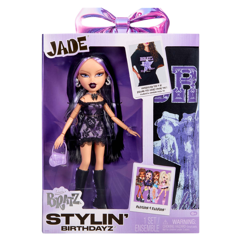 Glam Bratz Stylin Birthdayz Doll - Jade