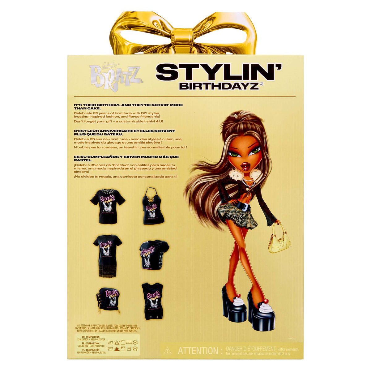 Glam Bratz Stylin Birthdayz Doll - Sasha