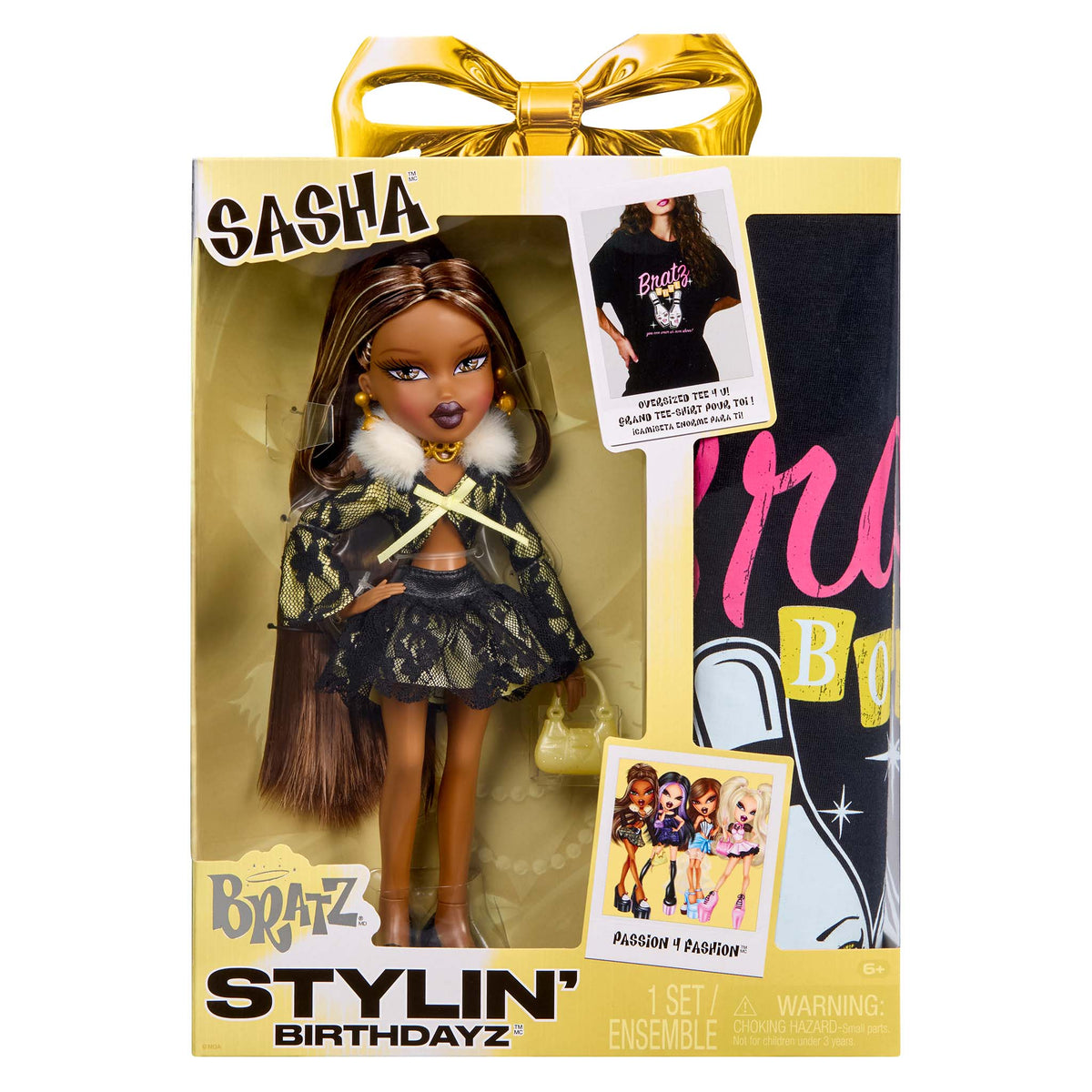 Glam Bratz Stylin Birthdayz Doll - Sasha