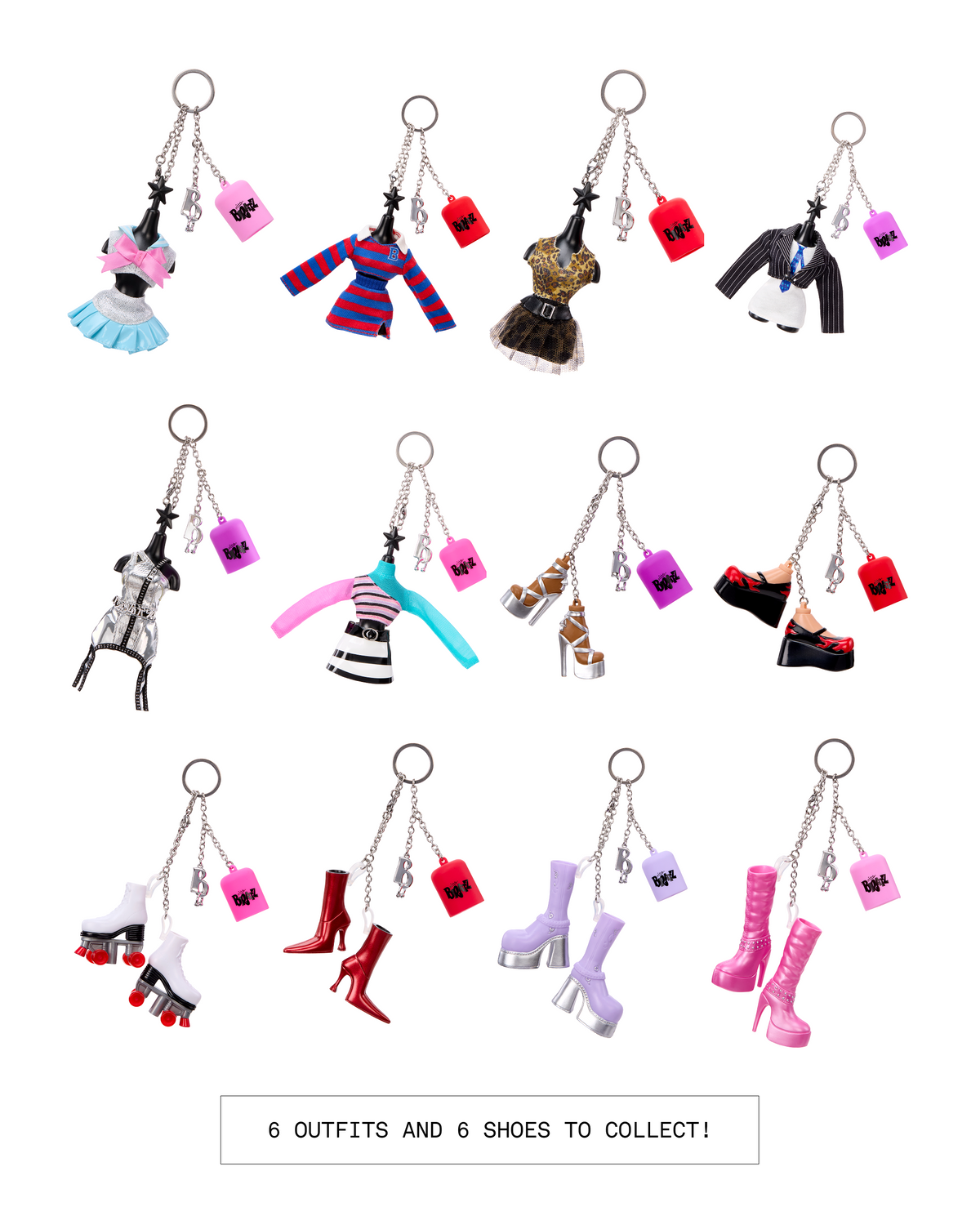 Glam Bratz All Dolled Up Fashion & Shoe Pack Blind Box