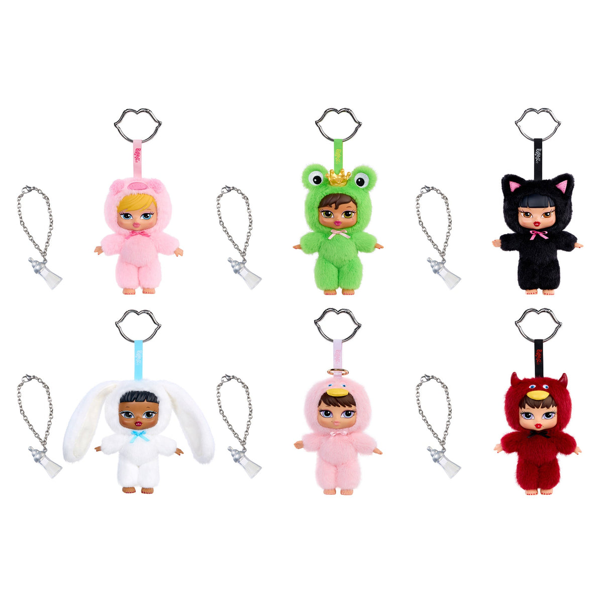 Glam Bratz Bratziez Iconz Seriez Plush Keychain Blind Box