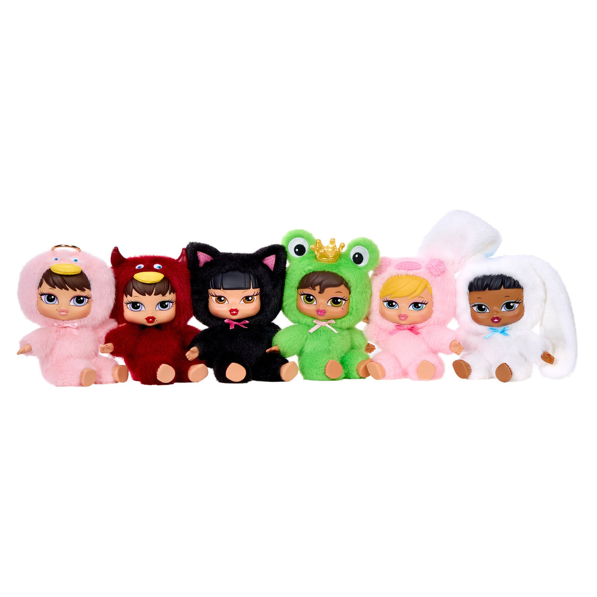 Glam Bratz Bratziez Iconz Seriez Plush Keychain Blind Box
