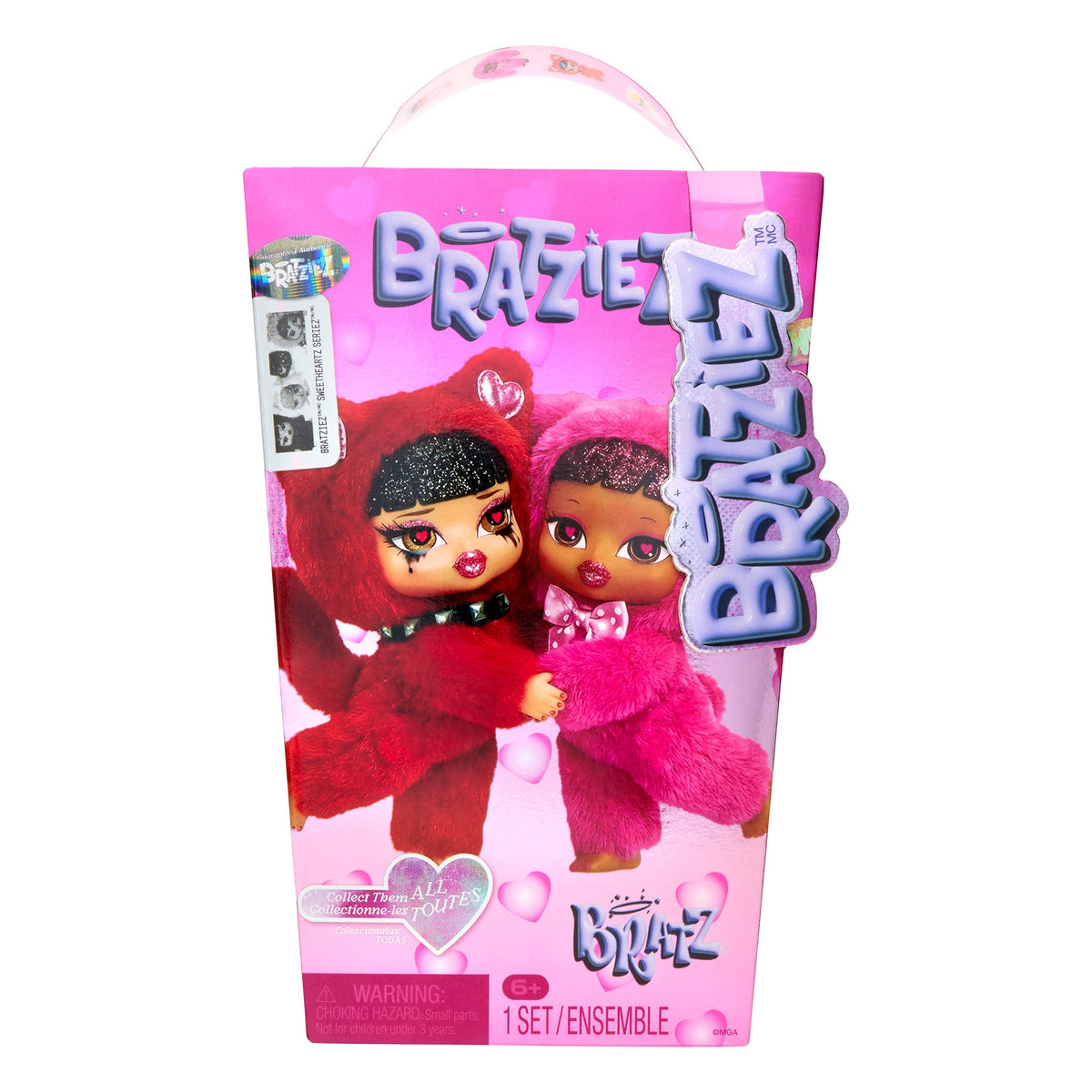 Glam Bratz Bratziez Sweetheartz Seriez Plush Keychain Blind Box
