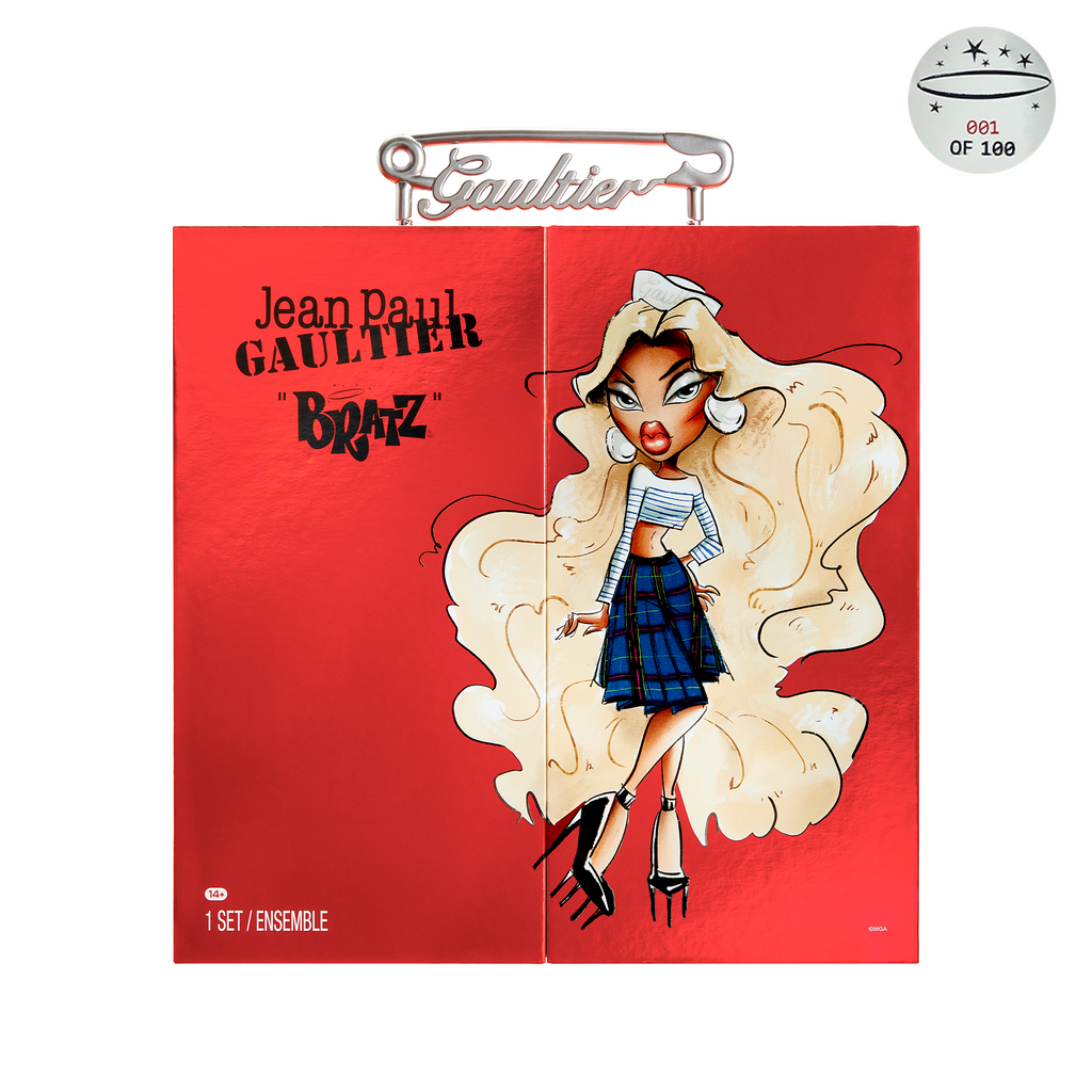 Glam Bratz x Jean Paul Gaultier Fashion Doll in Special Edition Package
