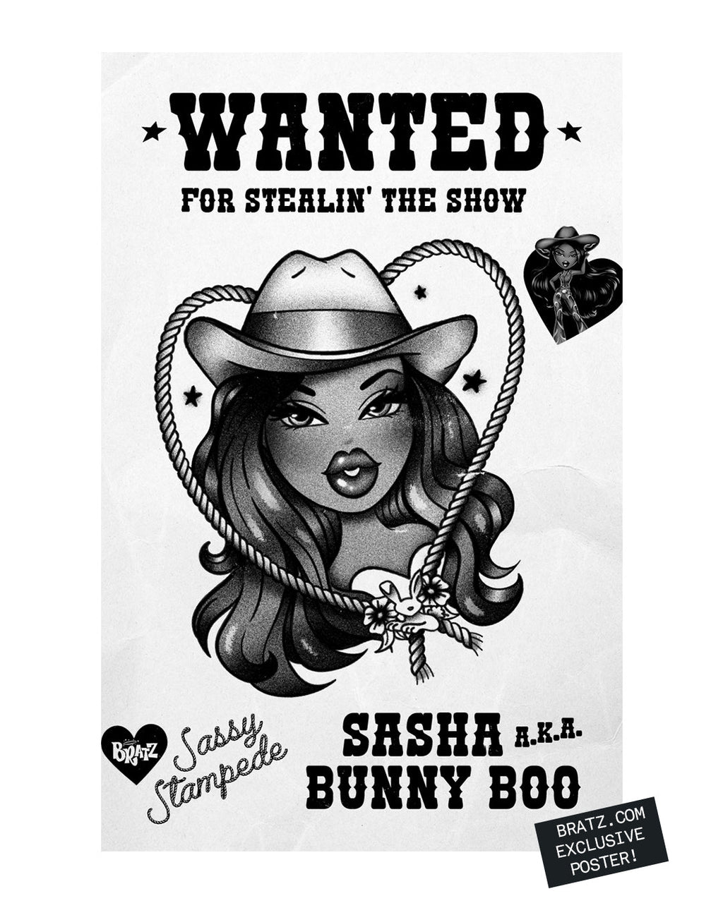 Glam Bratz Sassy Stampede Doll - Sasha