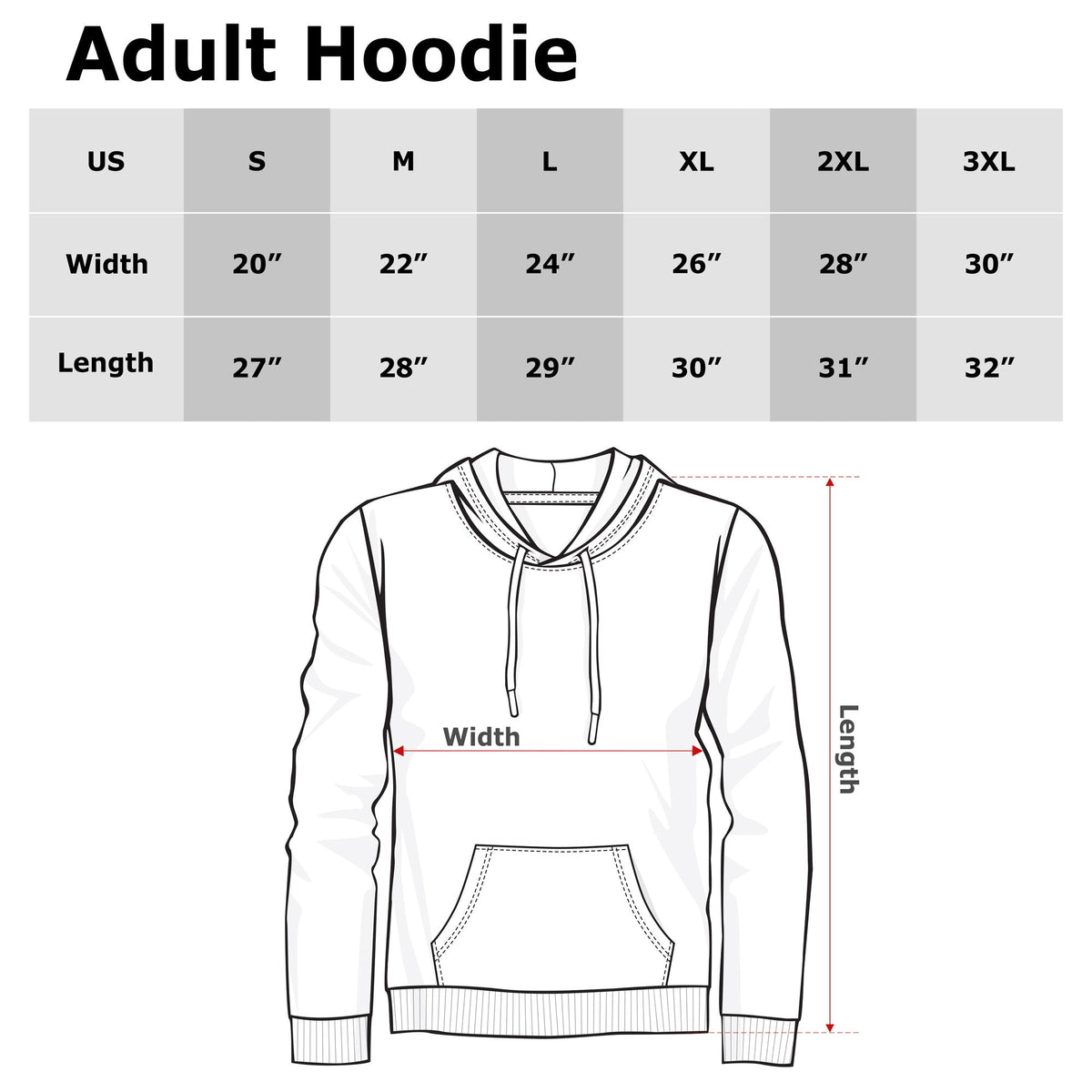 Glam Babyz Duo Yasmin & Jade Adult Hoodie