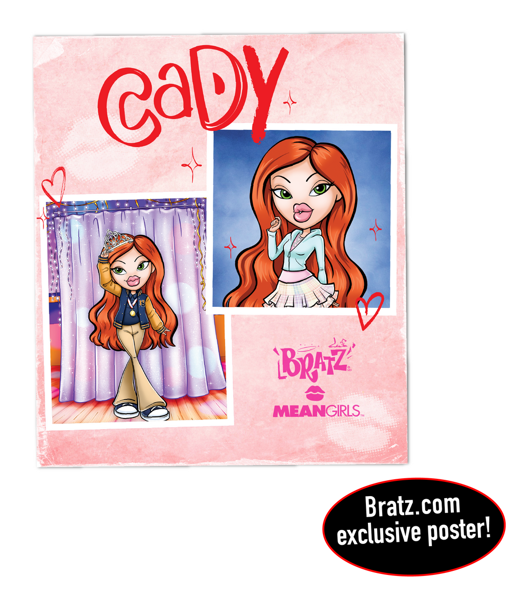 Glam Bratz x Means Girls Spring Fling Collector Dolls Bundle