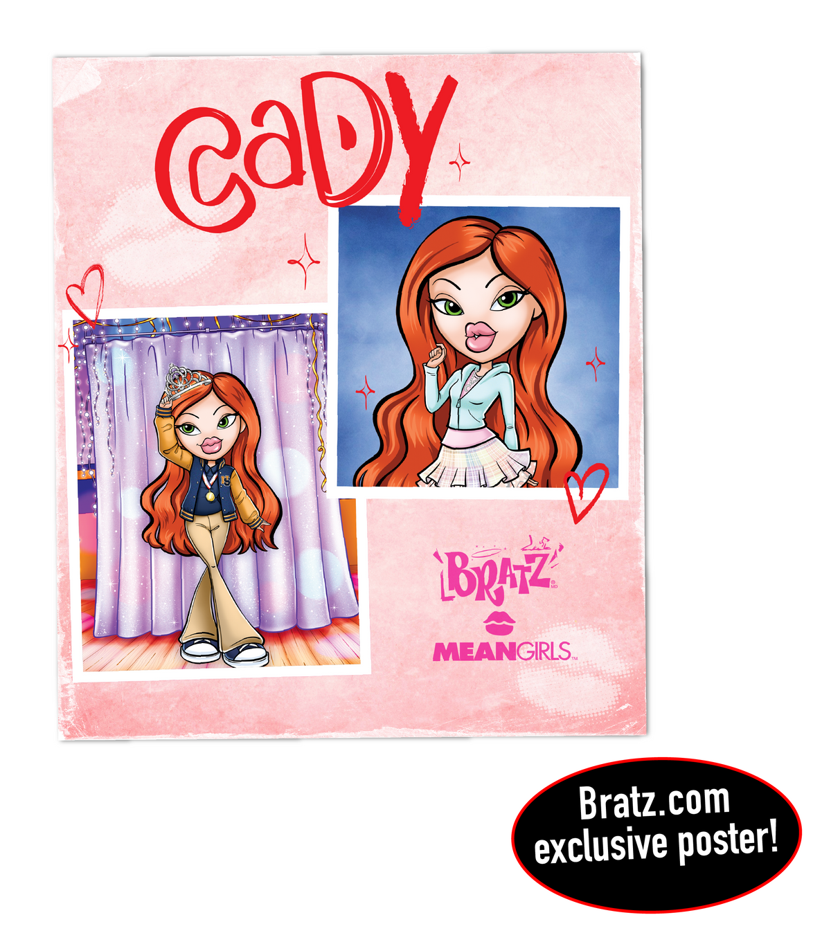 Glam Bratz x Means Girls Spring Fling Collector Dolls Bundle